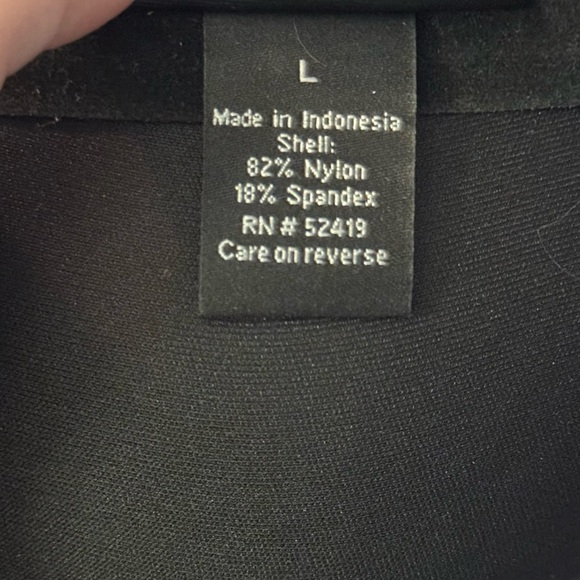 Black bikini set, size large - Picture 5 of 5